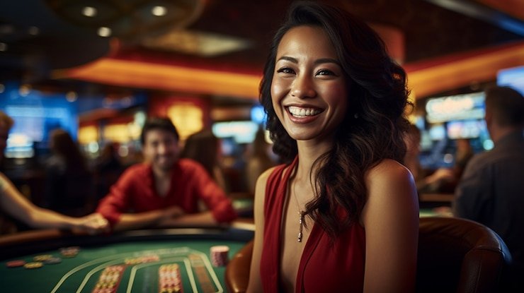 Live casino dealer interface